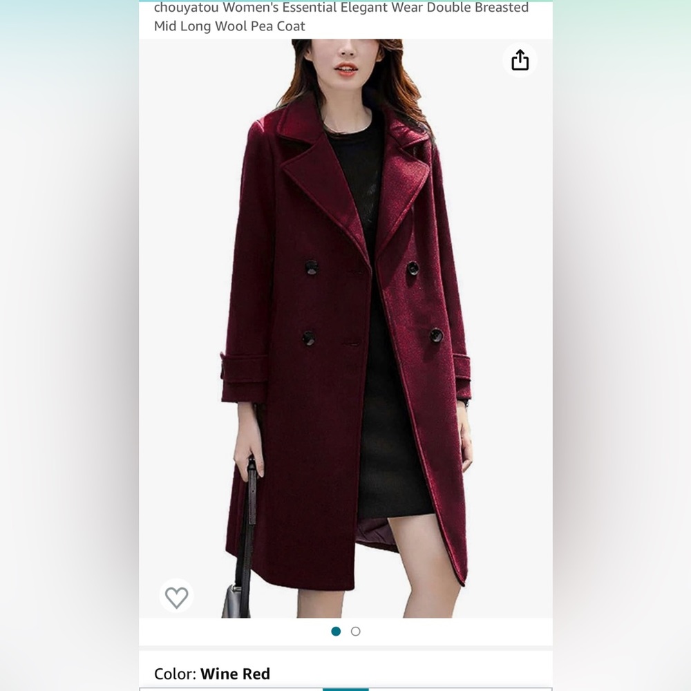 Women’s Wool Pea Coat